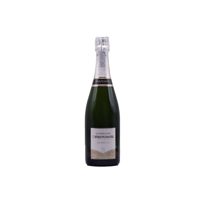 6 Bouteilles CHAMPAGNE MILLESIME 75cl Maison DENEUFCHATEL