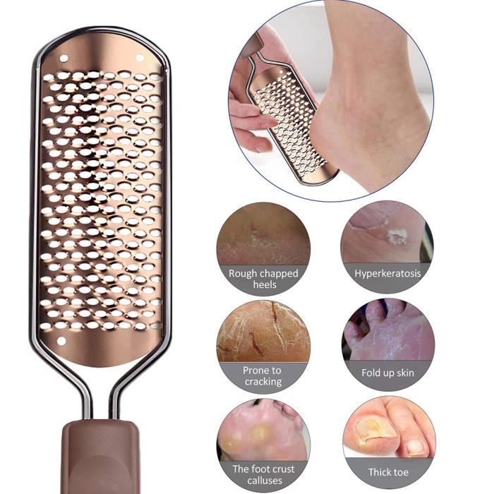 Pédicure Pied File Callus Remover Large Foot Rasp Colossal Foot Scrubber Featu Soin des pieds 142