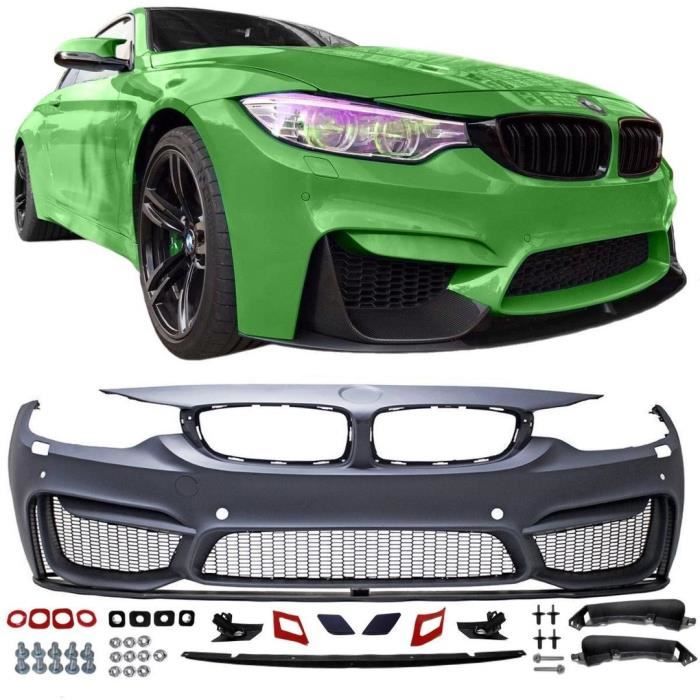 PARECHOC PARE CHOC AVANT LOOK M4 + LAME POUR BMW SERIE 4 F32 F33 F36