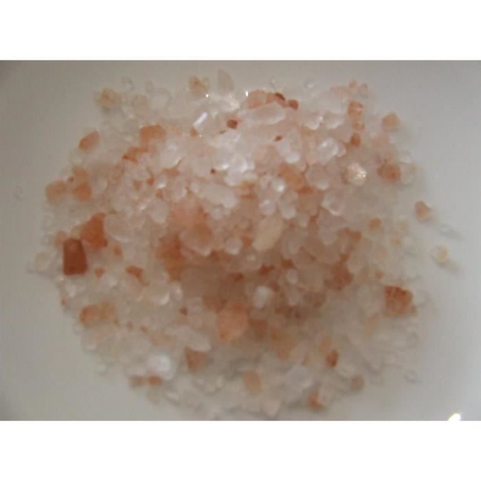 Sel de l'Himalaya rose gros cristaux les 100 gr