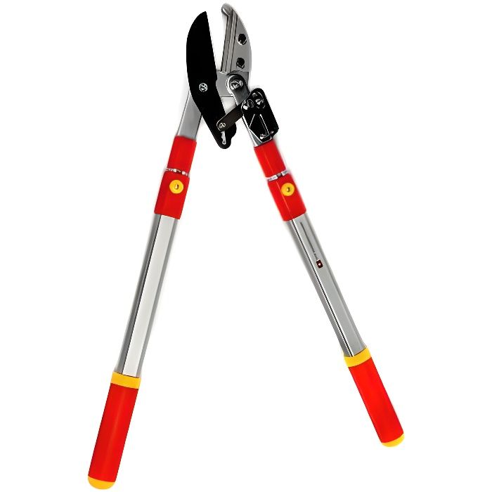 Coupe branches à crémaillère aluminium