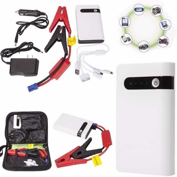 20000mah coffre de batterie d' urgence alimentation de secours de démarrage d' auto
