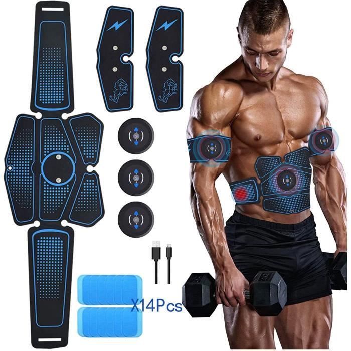CEINTURE DE FORCE Abdos Appareil Abdominale Ems Trainer Ceinture Abdominale Homme Musculation Abdominaux Femme Usb Stimulateu1974