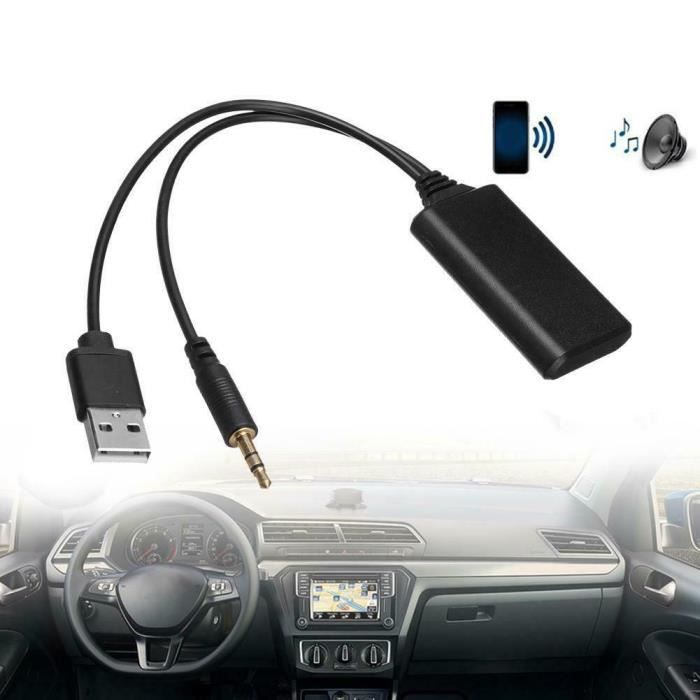 Accessoire audio - vidéo,Adaptateur Radio Bluetooth 5.0, sans fil, AUX, accessoires pour BMW E90, E91, E92, E93