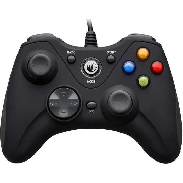 Manette Filaire Big Ben Nacon PCGC-100XF Noire pour PC
