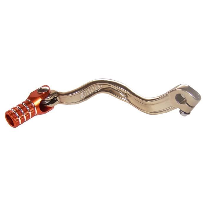 Sélecteur alu BUD RACING KTM 125 250 300 SX EXC 98-17 - 250 350 SXF EXCF ORANGE