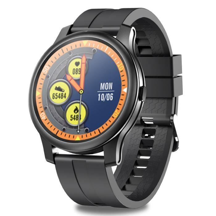 Montre Connectée Homme Smart Watch Sport Etanche IP68 Smartwatch Fréquence Cardiaque pour iOS Android Téléphone