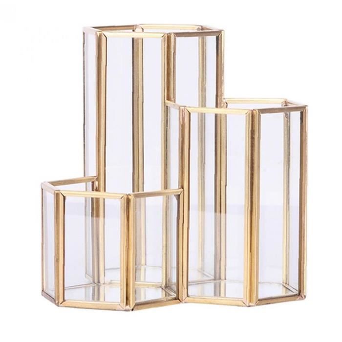 Tiroir de rangement Boîte auto-adhésif Drawe table en plastique Boîte de rangement Papeterie L blanc bureau