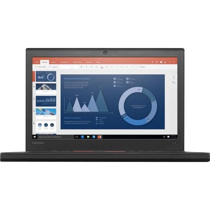 Ordinateur Portable Lenovo Thinkpad X260 - i7 - 8Go - 256Go - W10 Pro
