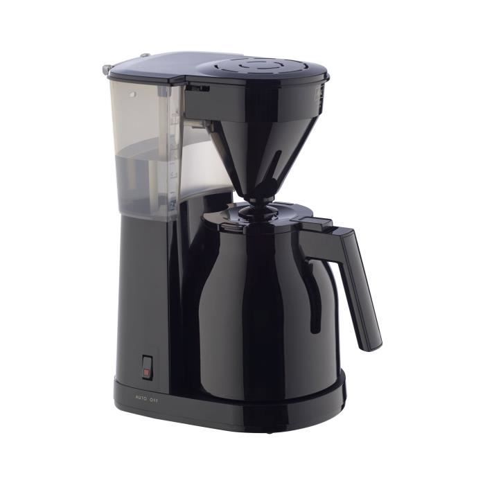 MELITTA Easy Therm II 1023-06 - Cafetière filtre 1L - 1050 W - Noir