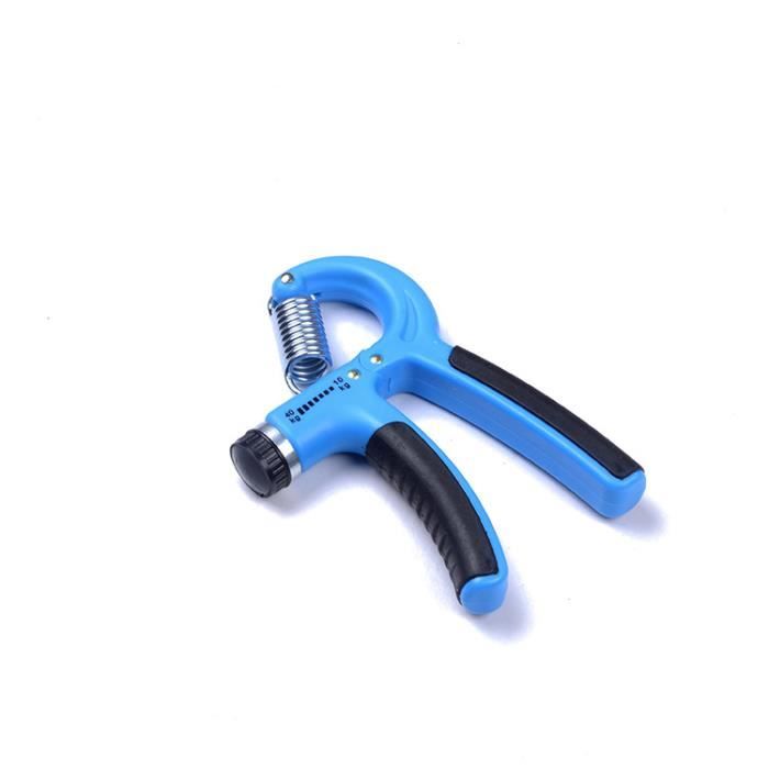Paire Pince Exercice Force Poignee Musculation Main Appareil Grip Fitness10-40kg wrist hand Bleu