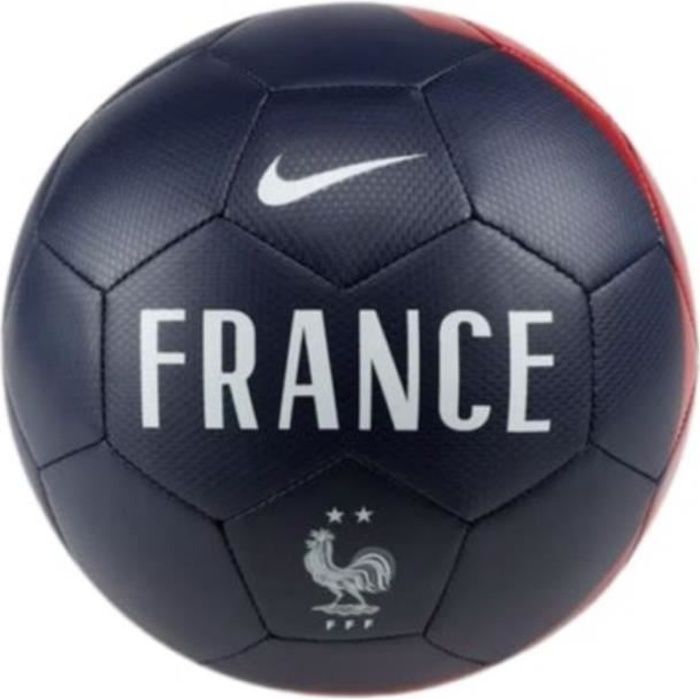 Ballon de Football Nike Equipe de France FFF Marine Taille 5
