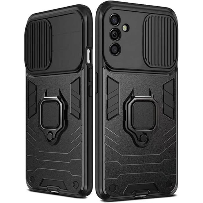 Coque Anti Choc pour Samsung Galaxy A13 5G , Galaxy A04s 4G avec Bague Anti Chute - béquille [Novago]