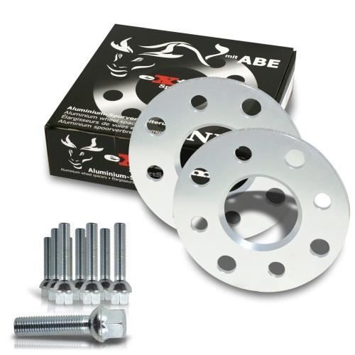 Cales Elargisseur de voies ALU 10mm Entraxe 100-5+112-5 Bague 57,1 Audi 100, 200 , Quattro
