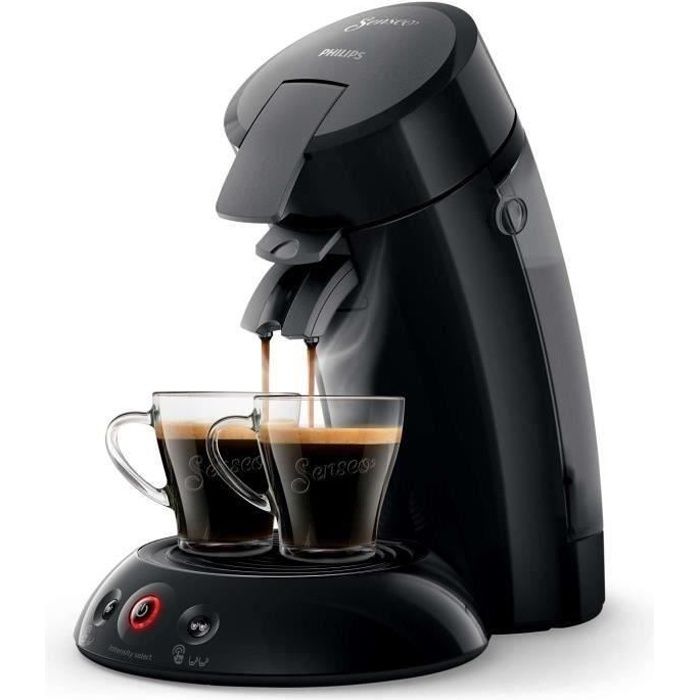 PHILIPS HD6554/61 Machine à café à dosettes Senseo Original - Noir carbone