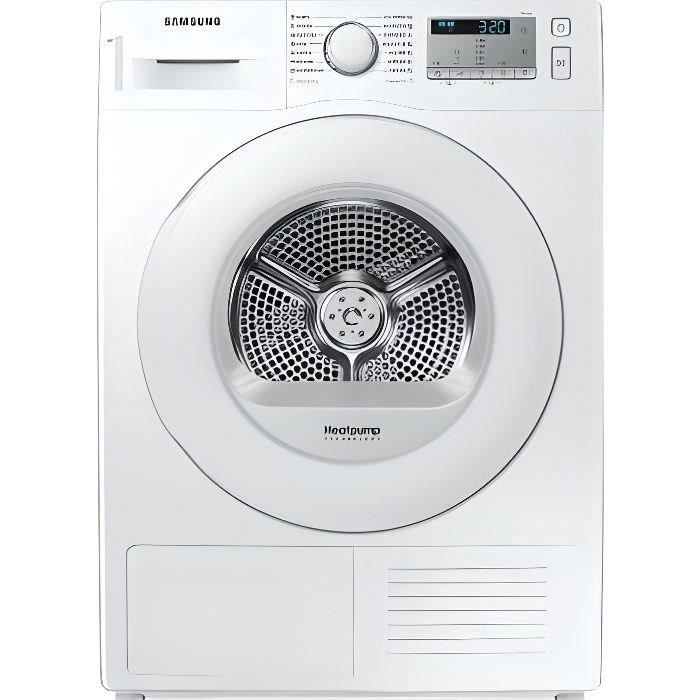 Sèche linge SAMSUNG DV80TA020TH Blanc 8Kg