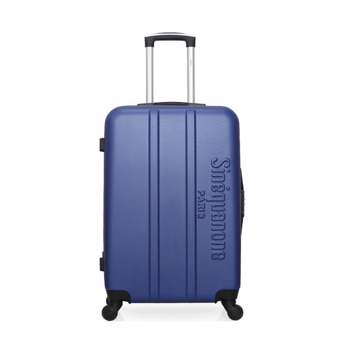 SINEQUANONE – VALISE WEEK-END - ABS – 65cm – 4 roues – OLYMPE – MARINE