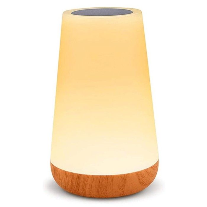 Veilleuse rechargeable USB avec télécommande et fonction tactile 13 couleurs changeantes