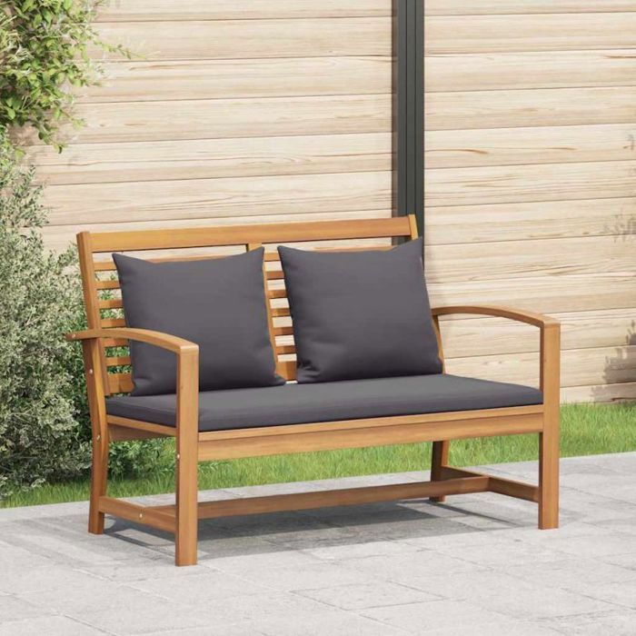 vidaXL Ensemble de canapé de jardin Naturel Bois de teck solide - vue 6