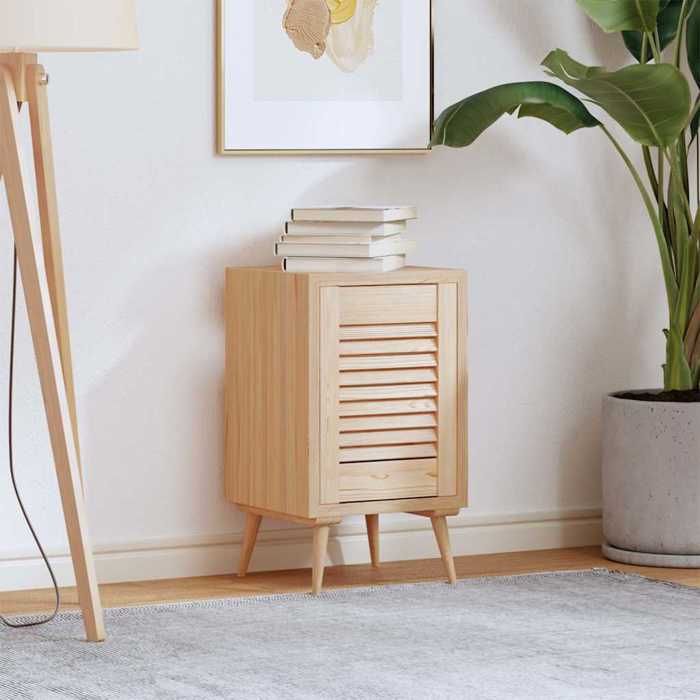 Porte darmoire à persiennes - Portes pour meubles/placrd - Black Month - 39 5x29 5cm bois de pin massif 2_5003126