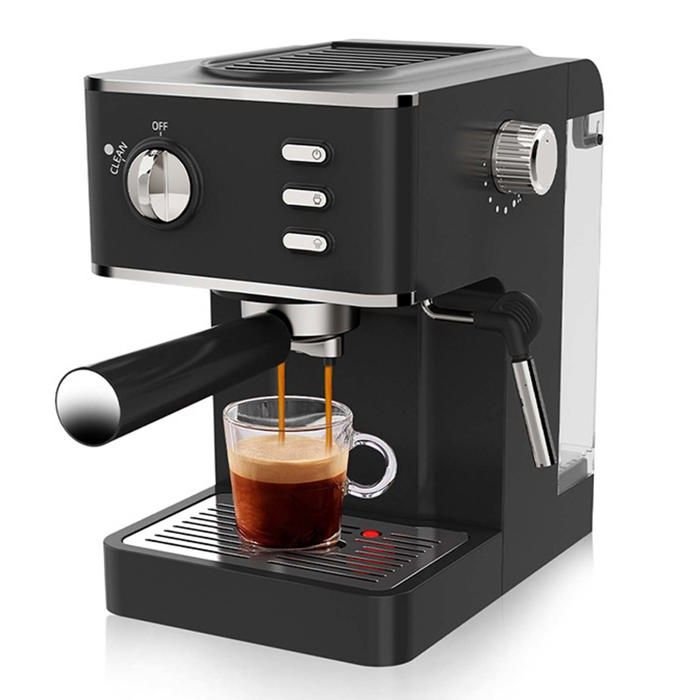 Machine à café 15 L 25 x 175  - ATELIX -  x 27 cm expresso électrique avec mousseur à lait Pression 20 bars Réservoir deau amovib - Atelix