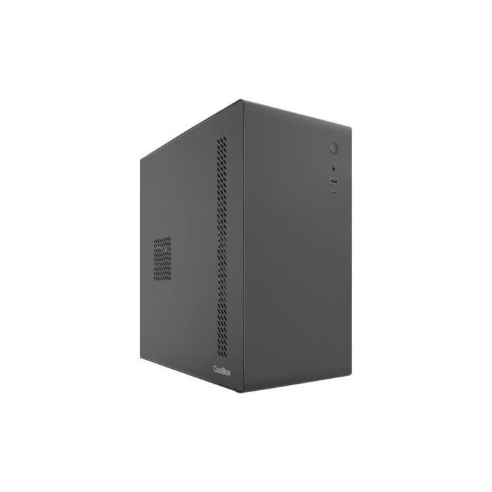 Boîtier PC Micro ATX CoolBox M640C FullMetal USB C 3.2 Gen1 - vue 2