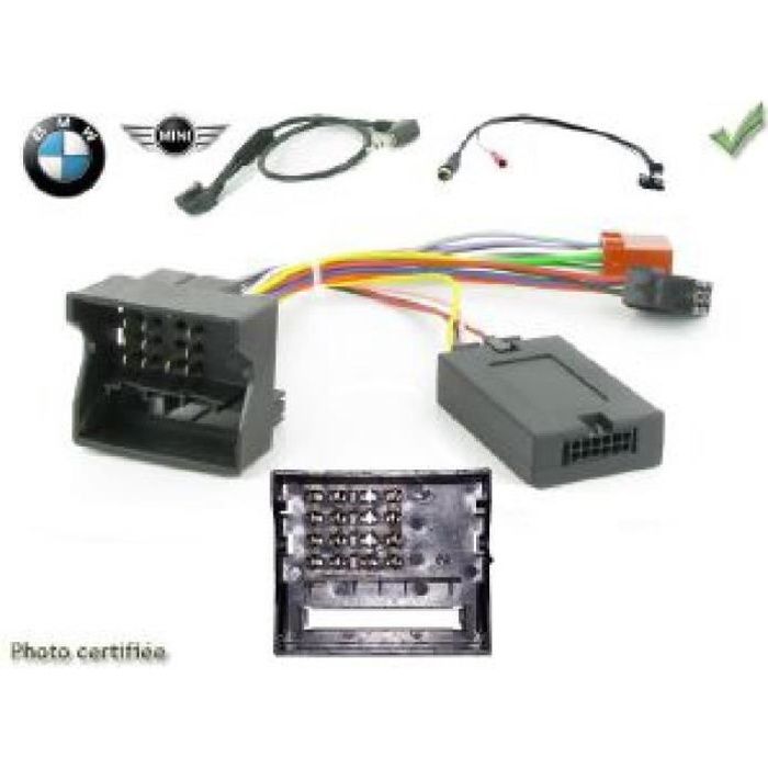 Interface Cde au volant BMW Serie 3/ 5/ X3/ X5/ Z4/ Mini Kenwood - ADNAuto - ADN-CAVBM04KE