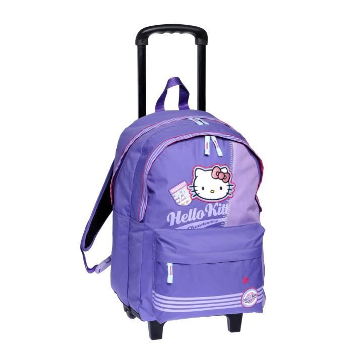 cartable a roulette hello kitty