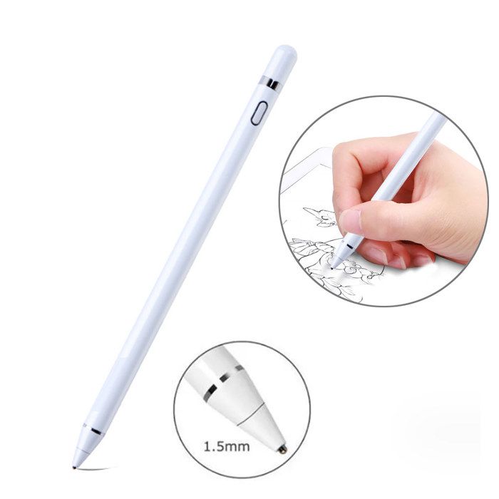 Stylet Double Pointe Pour écran Tactile - Précision Et Sensibilité - Prise En Main Confortable - Compatible Tablettes Et écrans Interactifs