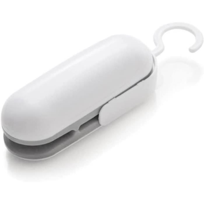 Mini Machine à Souder Et Couper Les Sacs - Rechargeable USB-C - 2 En 1 Pour Conservation Aliments - Compacte Et Portable - 13