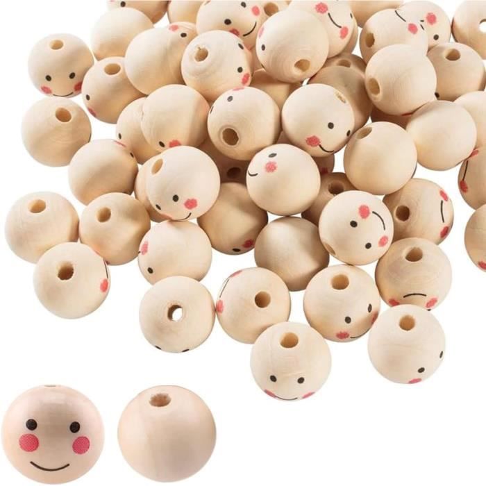 Lot De 40 Pendentifs En Bois à Peindre – Animaux, Fleurs Et Insectes – Activité DIY Créative Pour Enfants – Avec Ficelle De Jute