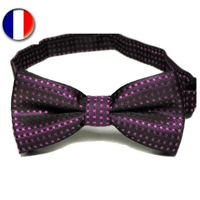 Noeud Papillon Bebe Enfant Noir A Pois Violet Cdiscount Pret A Porter Noeud Papillon Bebe Enfant Noir A Pois Violet Cdiscount Pret A Porter