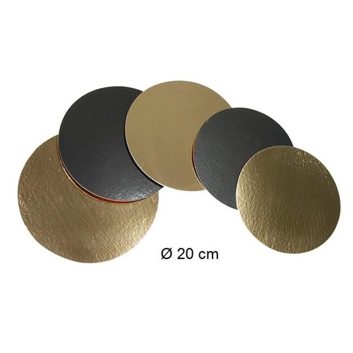Lot De 5 Semelles A Gateaux Ronde Cm Cdiscount Maison