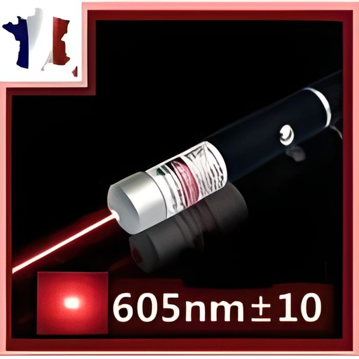 Pointeur Laser rouge TACTIC Militaire