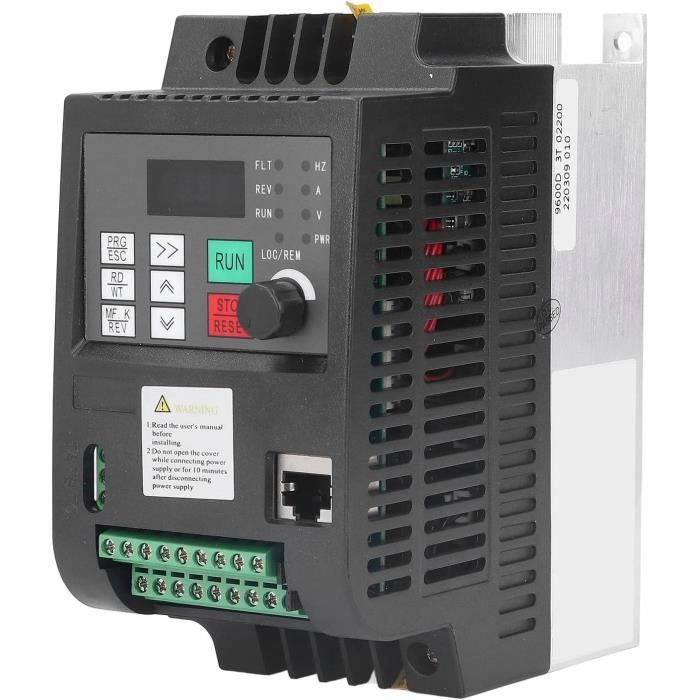 Garosa SKI780 Convertisseur Fréquence 2.2kw 380V - Variateur Moteur 3 Phases - Mini VFD