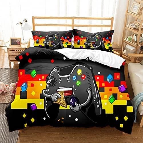 Fast & Furious Sets De Housses De Couettes 3D, Imprimé Microfibre Movie Parure De Lit 2 Pièces