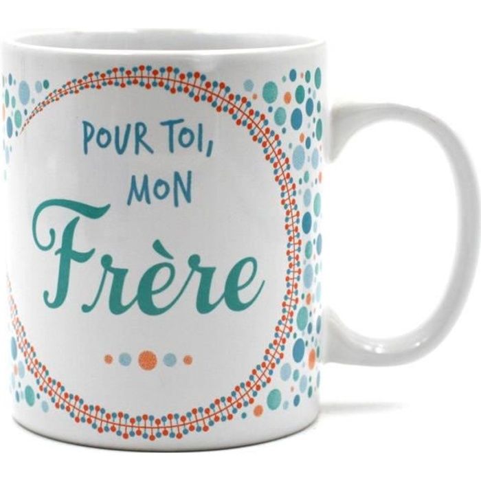 Mug A Offrir - Toi Mon Frere - Cdiscount Maison