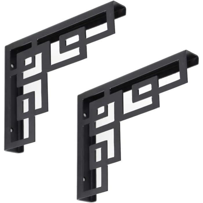 Support Panier Suspendu Équerre Murale Chien Papillon - Fer Robuste Résistant Intempéries, Idéal Jardin Porche Patio Plante Lanterne Décoration