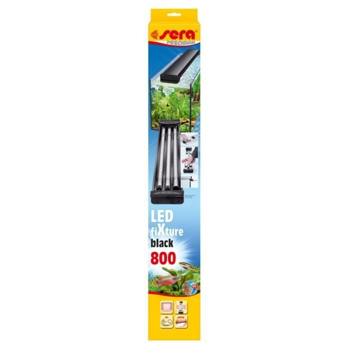 Éclairage LED - NO NAME - Sera Led Fixture 800 - Noir - Pour aquarium - Luminaire compact