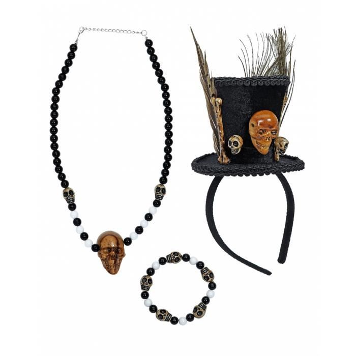 Costume De Poupée Vaudou Halloween - Set 2 Pièces (bandeau Et Collier) - Accessoire Déguisement Effrayant - 8