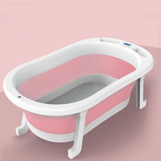 Baignoire Bebe Pliable En Silicone Bain De Pieds Antiderapant Seau Pliant Baignoire Panier De Salle De Bain Baignoire Rose Cdiscount Pret A Porter