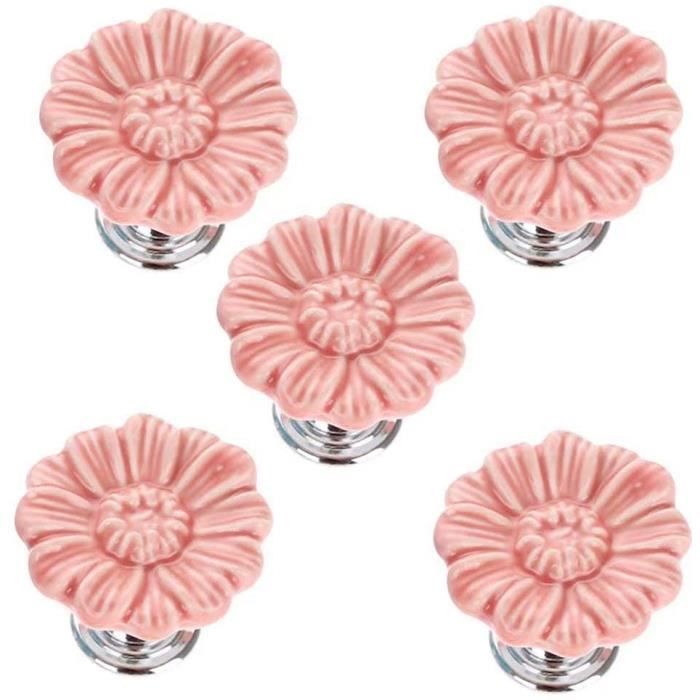 OMABETA Boutons De Porte En Céramique 3 Pièces Citrouilles En Céramique