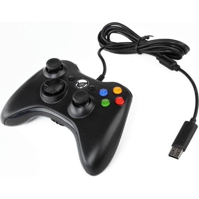 Manette filaire pour xbox 360 - vue 4