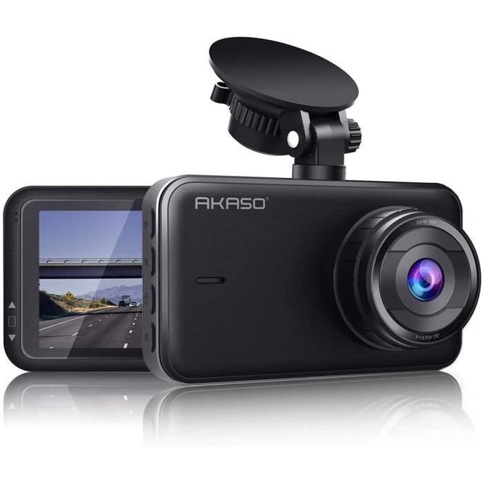 4K Dashcam WiFi Caméra de Voiture,170° Écran de 3 Pouces,Caméra Voiture Embarquée Super Vision Nocturne avec G-Sensor,Moniteur du Stationnement,Enregistrement en Boucle 