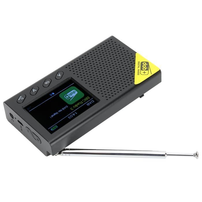 Mini Haut-Parleur Bluetooth - R818-A - Bois Noyer - Radio FM