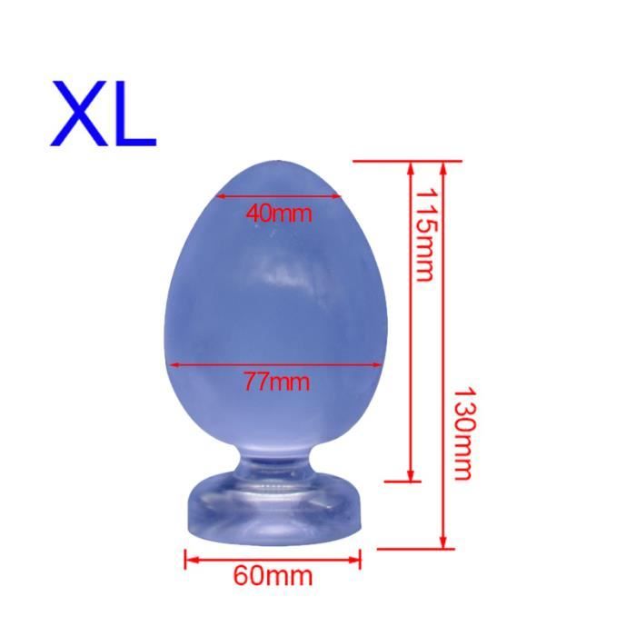 Blue XL norme Plug Anal Jouets Sexuels Grandes Perles Jouets Pour 