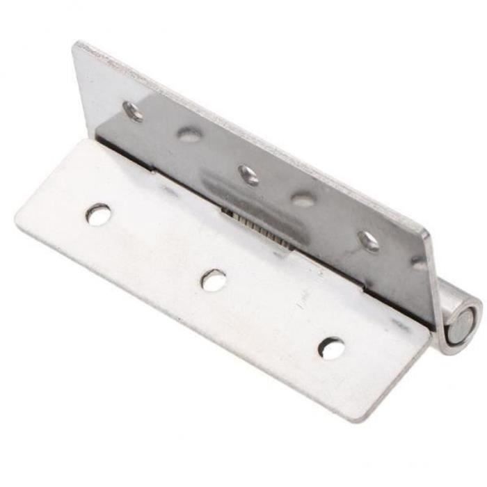 Charnière de douche en acier inoxydable 90° pour porte en verre 8-12mm