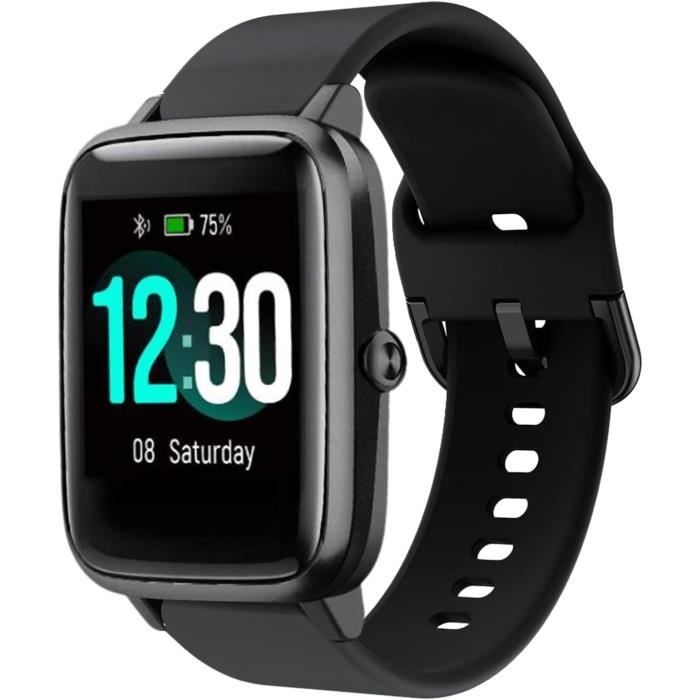 Métal Bracelet Compatible Avec Id205L,19 Mm Montre Bracelet Pour Veryfitpro,Yamay Fitness,Grv