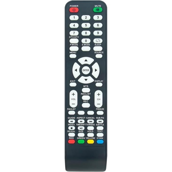 Télécommande De Remplacement Pour Téléviseurs Selecline 600104291 / 32S221B - Neuf Sous Blister