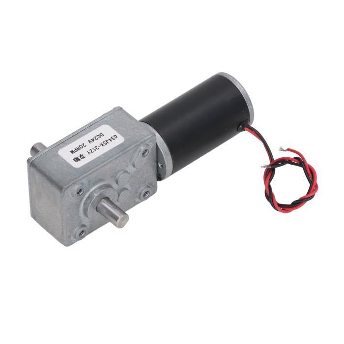 Accessoires D'outils DC 12V 24V Moteur De Réduction De Boîte De Réducteur De Boîte De Vitesses Tubulaire Torsulaire (Speed(RPM) : 420rpm, Voltage(V) : 24V